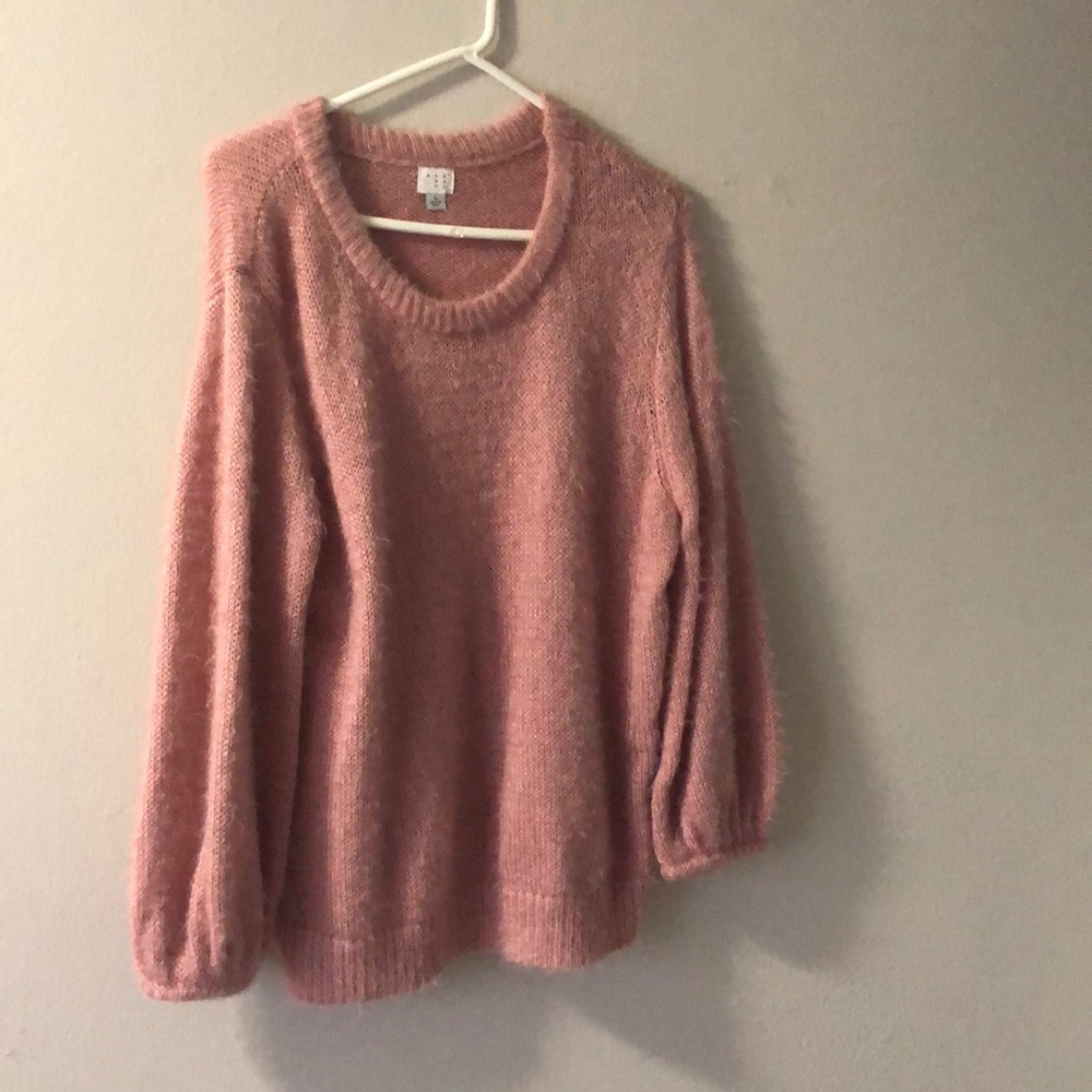 Soft, baby pink sweater from Target